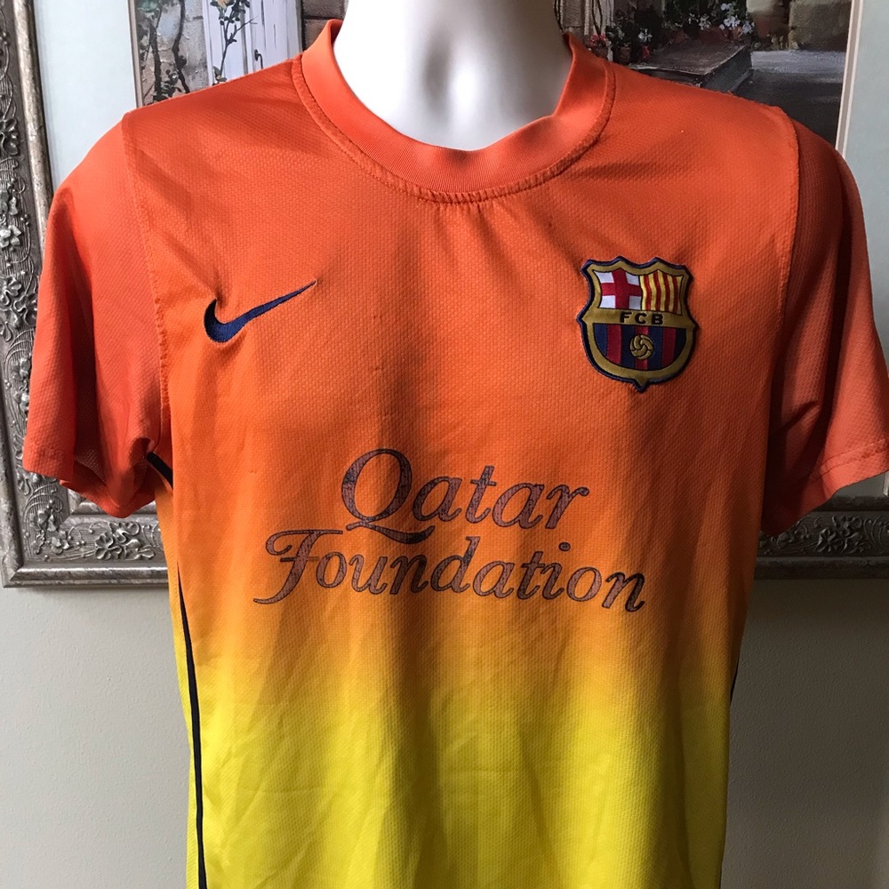 Nike LFB FCB Barcelona Qatar Soccer #20 Jersey